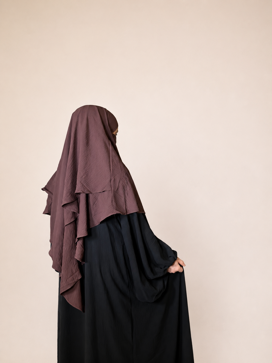 Classic Jazz Khimar – Braun