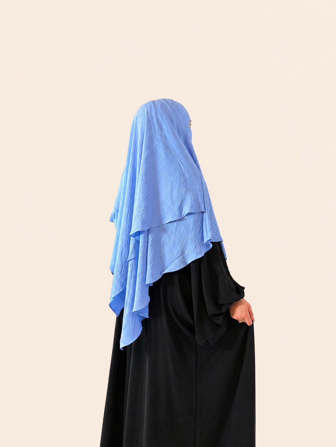 Classic Jazz Khimar – Babyblau