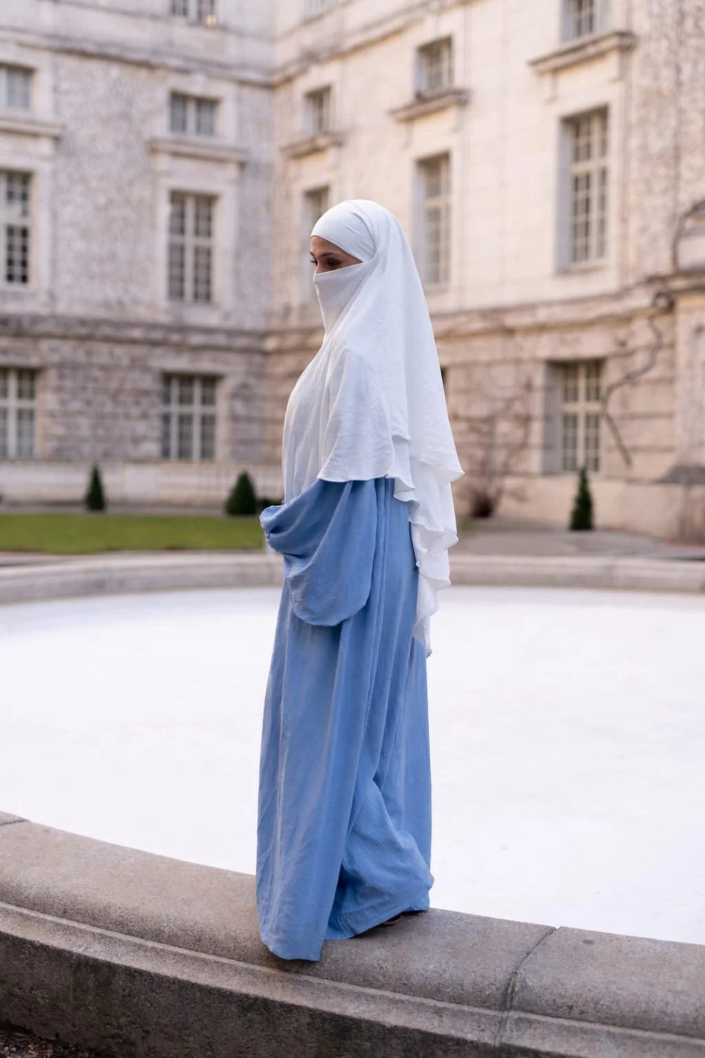 Royal Jazz Abaya – Babyblau
