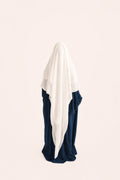 Classic Chiffon Khimar – Weiß