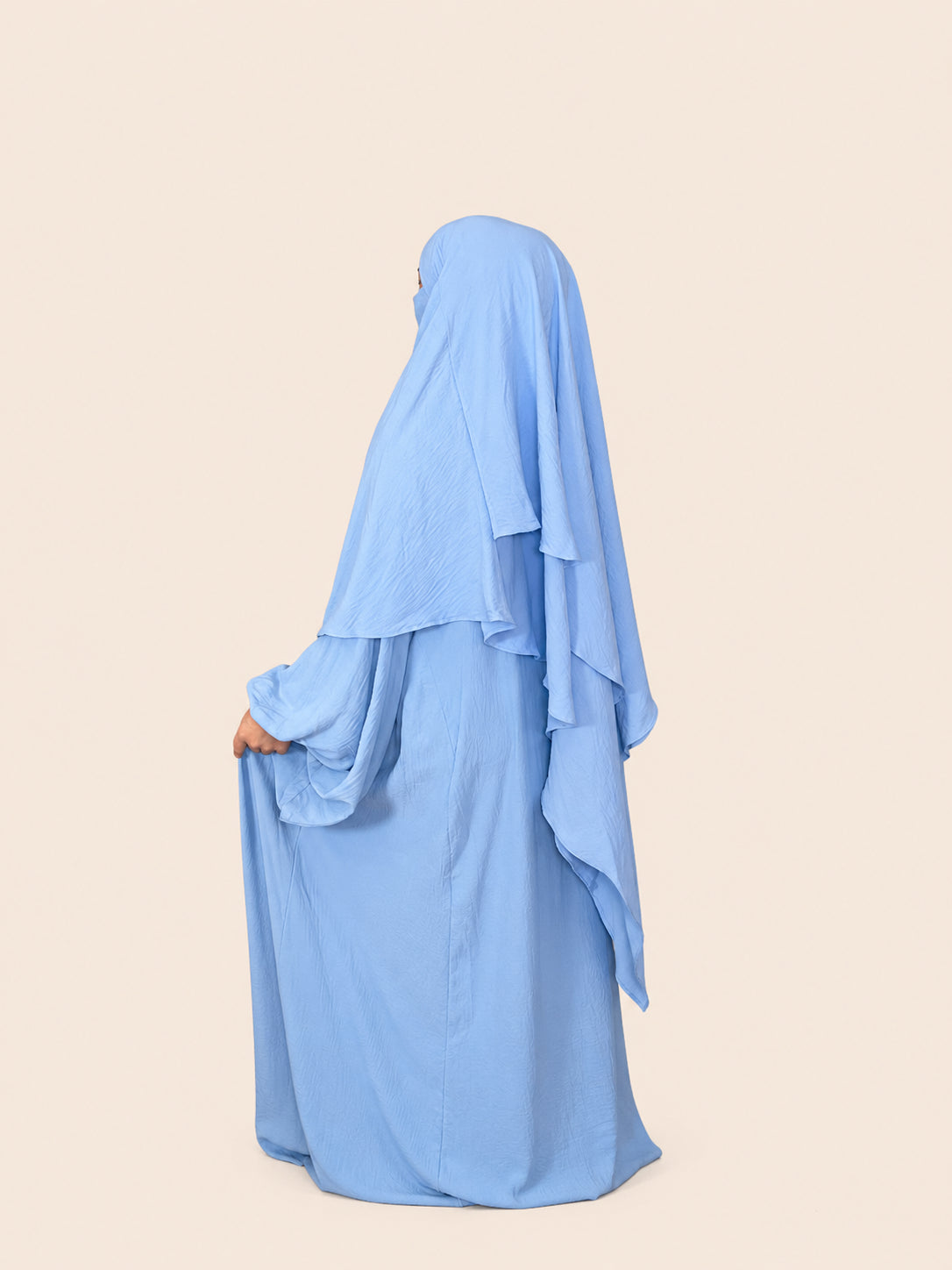 Classic Jazz Khimar – Babyblau