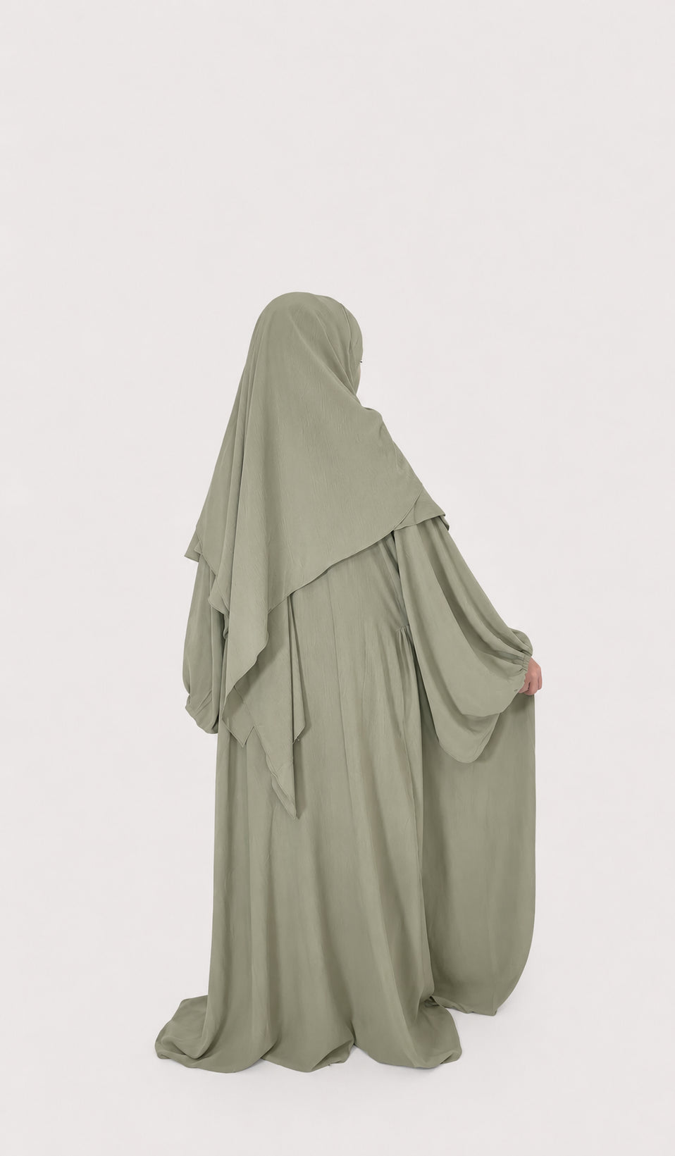 Royal Jazz Abaya – Sage