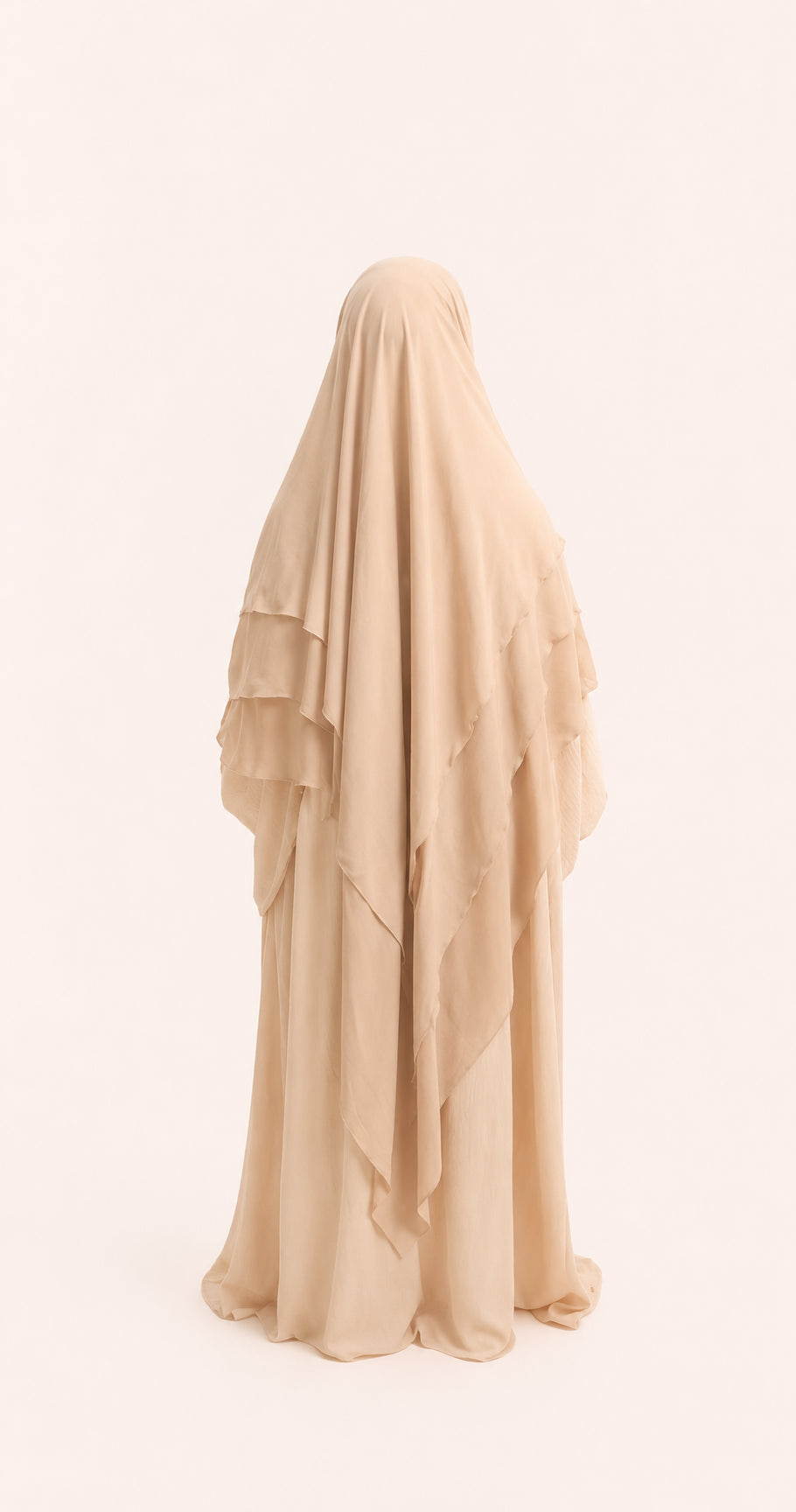 Royal Jazz Abaya – Beige