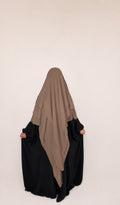 Classic Chiffon Khimar – Mokka