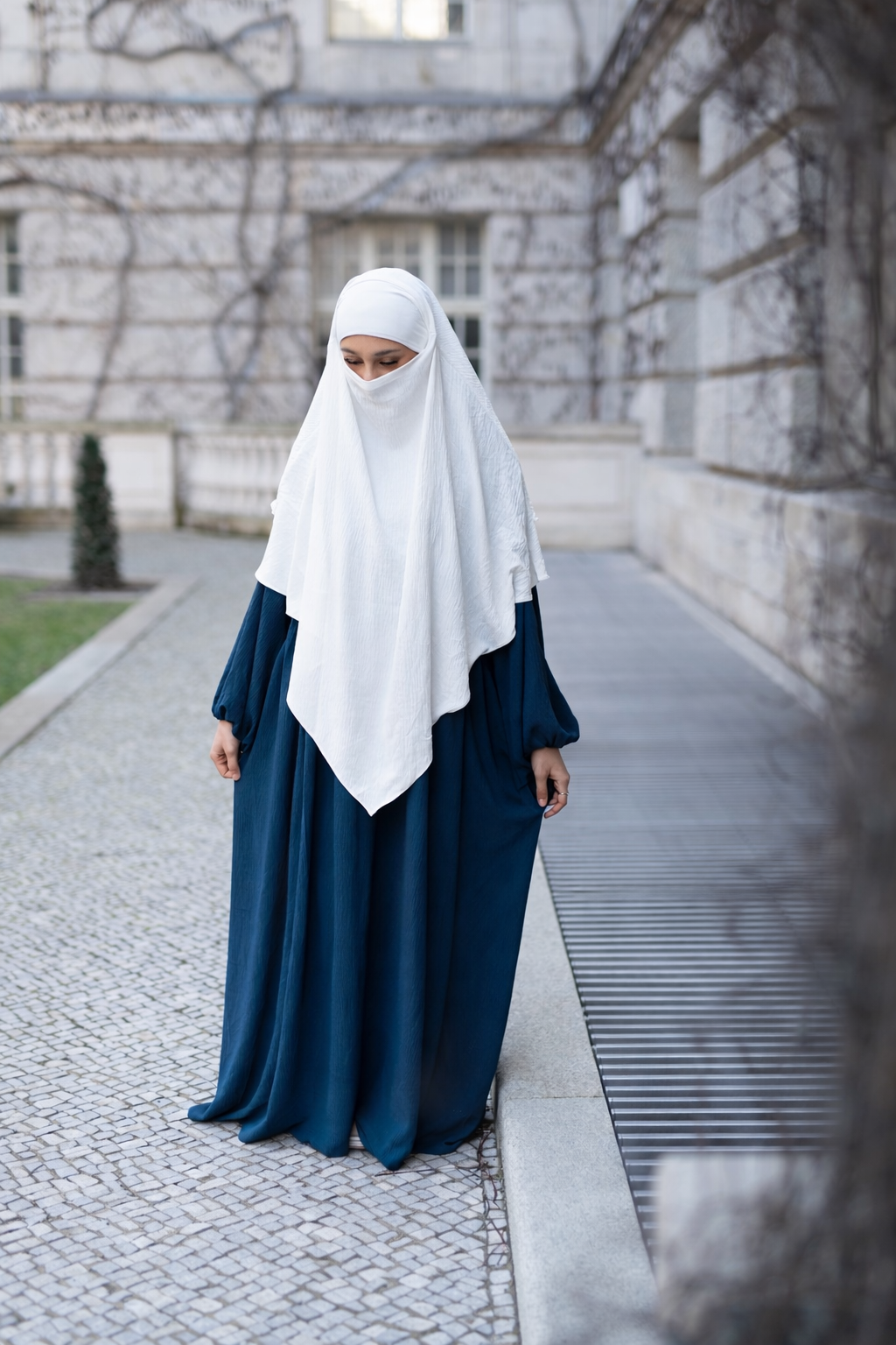 Royal Jazz Abaya – Königsblau