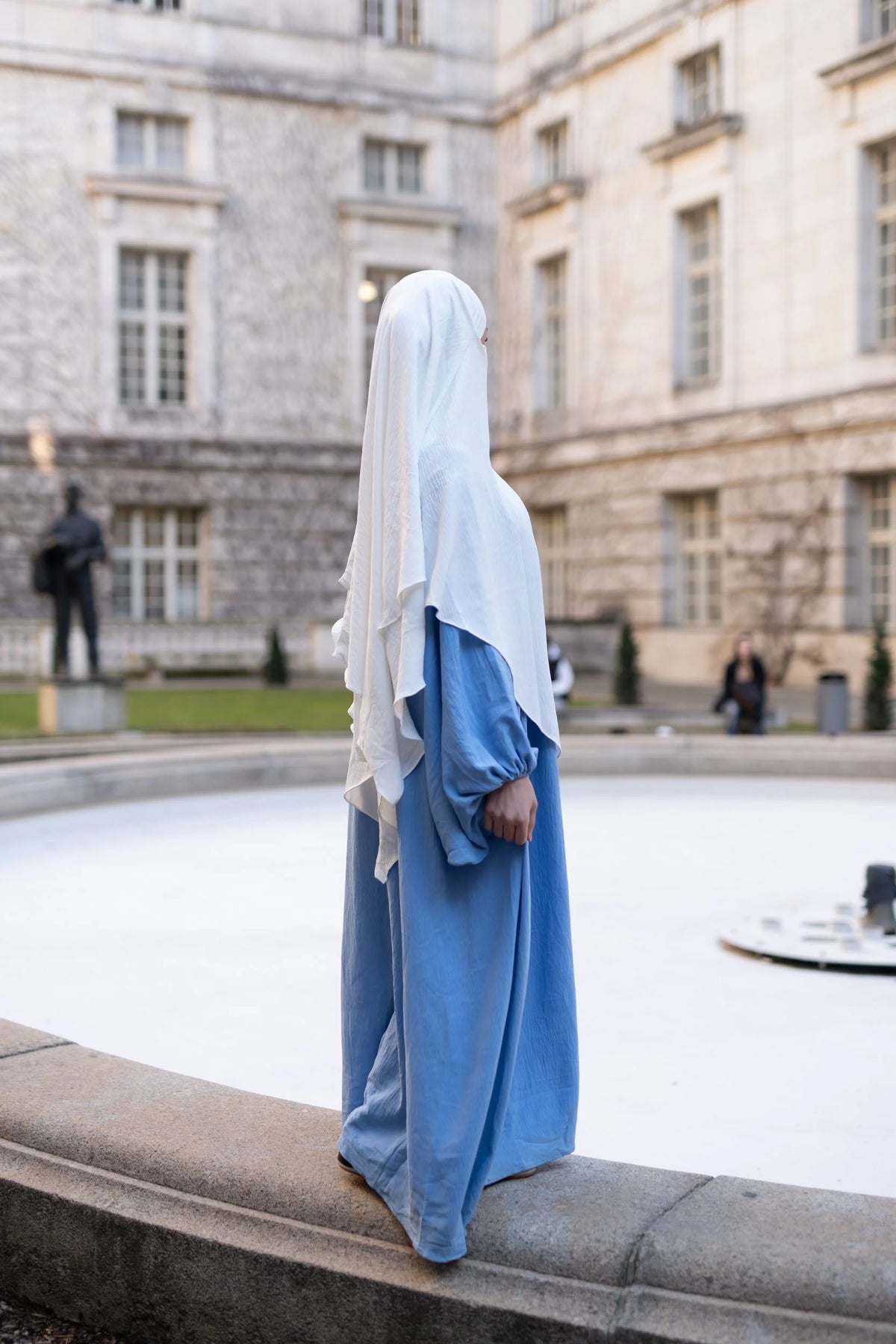 Classic Jazz Khimar – Weiß