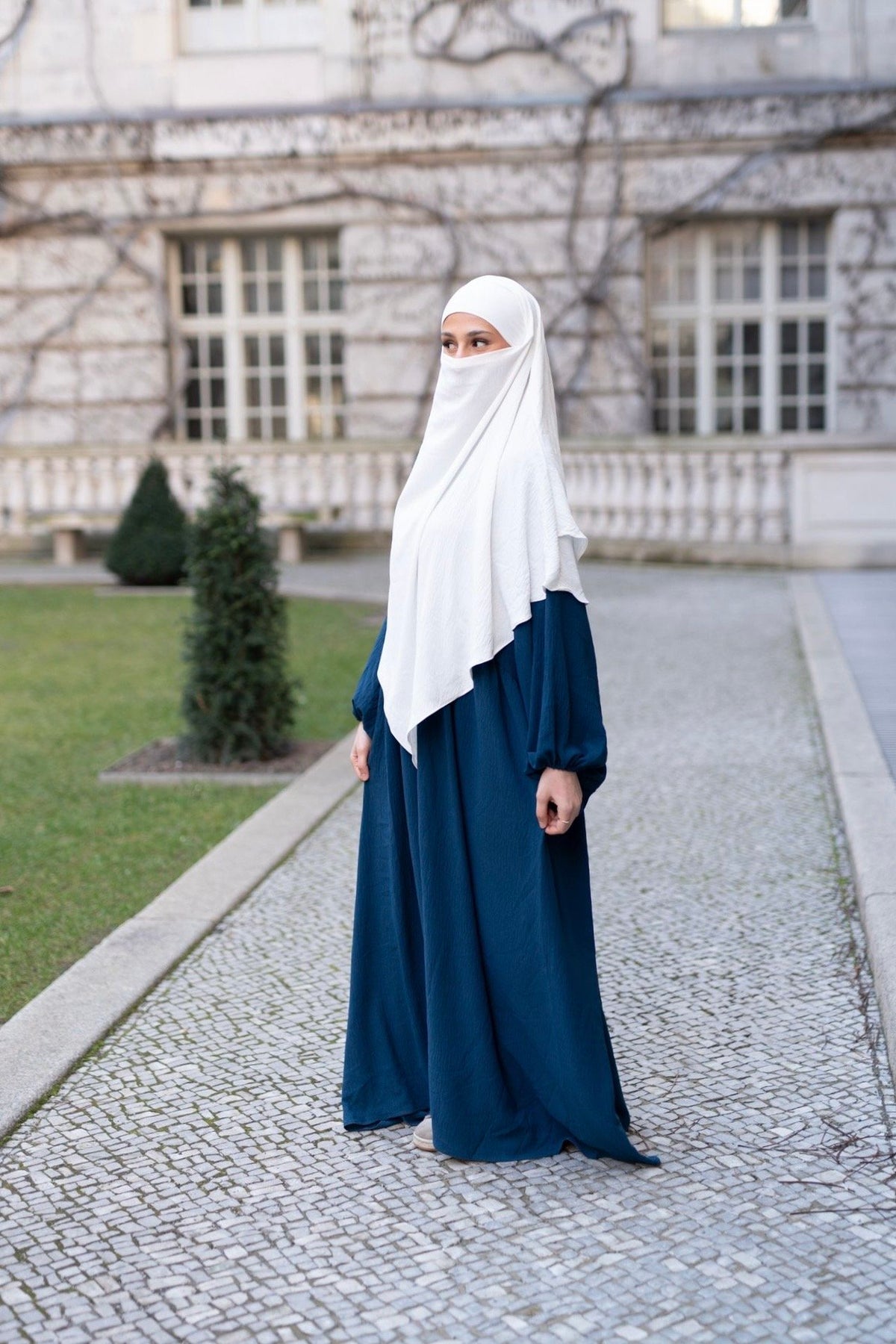 Royal Jazz Abaya – Königsblau